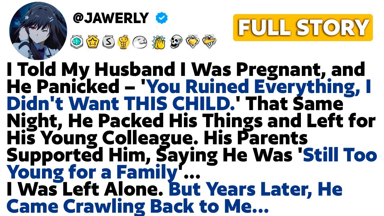 [FULL STORY] I Told My Husband I Was Pregnant, and He Panicked: 'You Ruined Everything"..