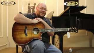 Video thumbnail for Taylor K24ce Demo & Review by Alamo Music Center