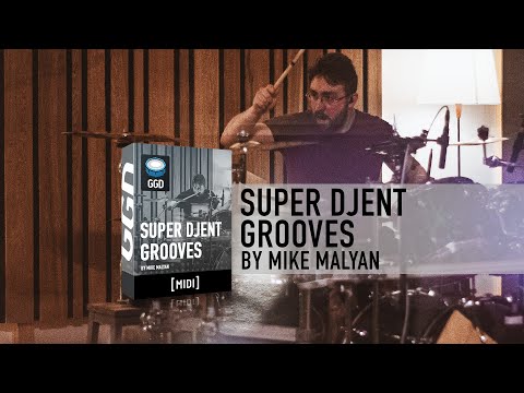 GetGood Drums Super Djent Grooves by Mike Malyan - Midi Pack available now!