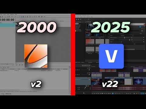 I Installed EVERY Sony Vegas Pro Ever!