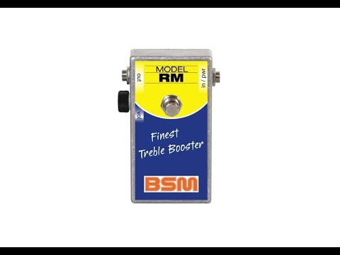BSM RM Majestic Treble Booster | Vintage Guitar® magazine
