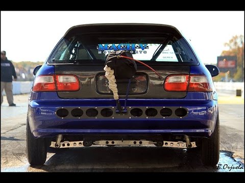 Nyce1s - Julio Chevez 8 Second SFWD Turbo Honda Civic EG....