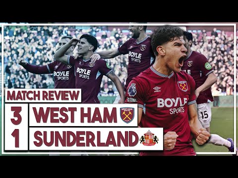 West Ham 3-1 Sunderland Review | THE ESCAPE IS ON!! | Fernandes is incredible!!