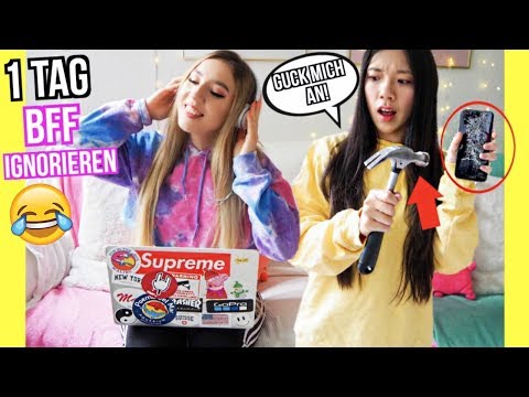 BFF IGNORIEREN für 24 Stunden / 1Tag CHALLENGE (Beste Freundin PRANK eskaliert) Video