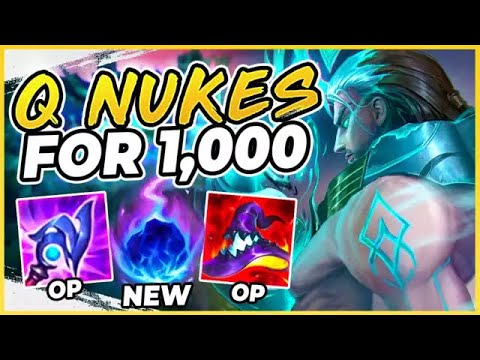 MY Q NUKES FOR 1,000 DMG WITH THIS ARCANE COMET SYLAS BUILD (NUCLEAR ONE SHOT!) - League of Legends