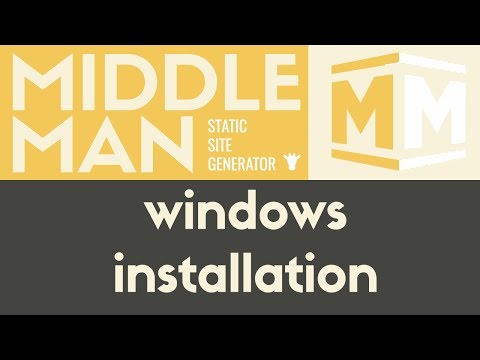 Windows Installation | Middleman Static Site Generator | Tutorial 2