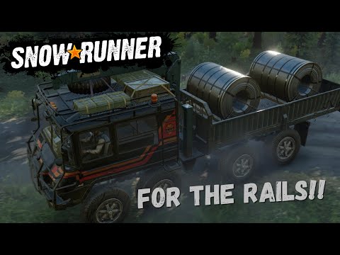 SnowRunner Ep.56 Making Rail Progress!!