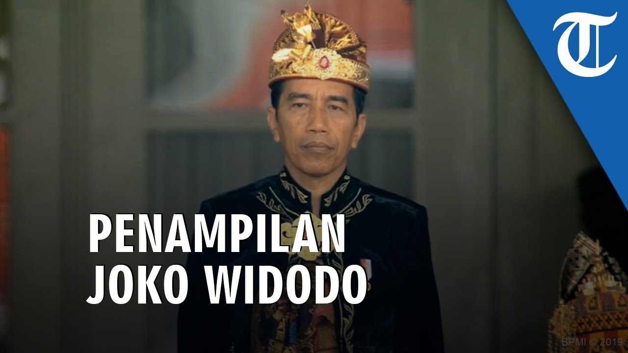 VIDEO Penampilan Presiden Jokowi di HUT  ke 74  RI  di Istana  