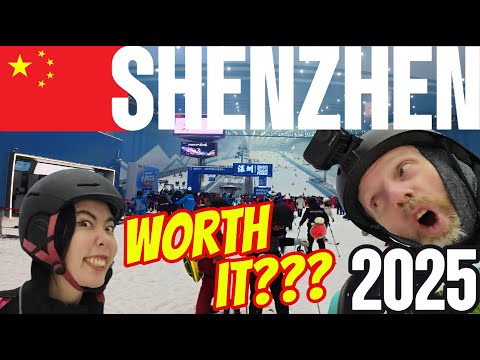 We Checked-Out The World's NEW Biggest Indoor Ski/Snowboard Resort in Shenzhen, China! (2025)