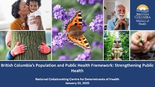 NCCDH Webinar: British Columbia’s Population and Public Health Framework