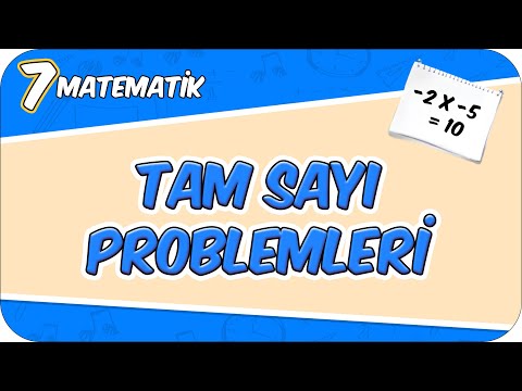 Tam Sayı Problemleri - Konu Özeti 📘 7MAT3 #2026