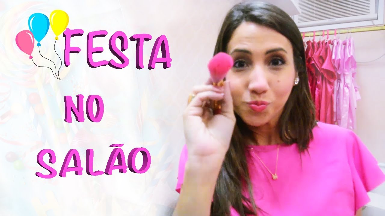 FESTA NO SALÃO DE BELEZA