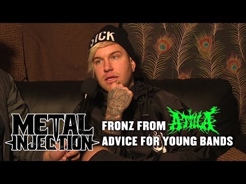 FRONZ from ATTILA Offers Advice For Bands Starting Out | Metal Injection