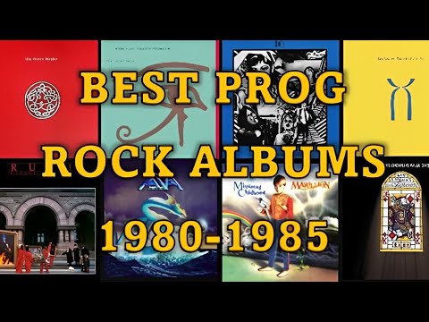 Best Progressive Rock Albums From 1980 - 1985