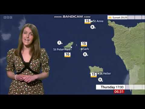 Alex Osbourne BBC ONE  Spotlight weather May 5th 2022 in HD! - 60 fps Good Quality