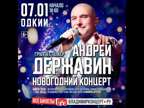 Андрей Державин и Группа Сталкер Новогодний Концерт Город Владимир  2024