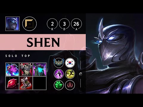 Shen Top vs Gwen - KR Challenger Patch 25.13