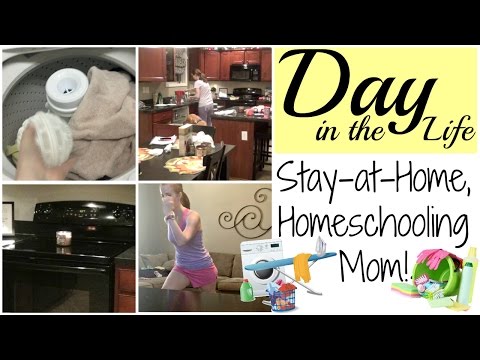 Day in the Life | Weekday Routine for a Stay-at-Home & Homeschooling Mom! Video