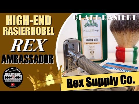 High-End Rasierhobel ║ Rex Ambassador, Personna Platinum / Nassrasur // GLATT - RASIERT