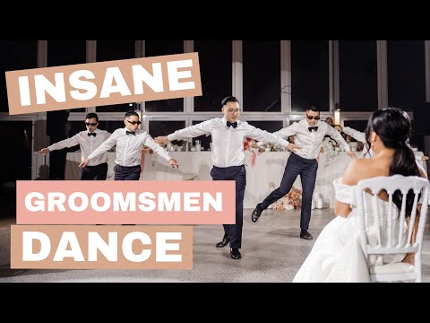 WHEN THE GROOMSMEN ARE AMAZING DANCERS