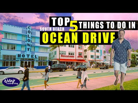 Top 5 Things To Do in OCEAN DRIVE, South Beach | Miami Travel Guide (Follow these steps)