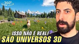 🚨URGENTE! Google lança Project Genie, NOVA IA que cria UNIVERSOS INTEIROS realistas e imersivos