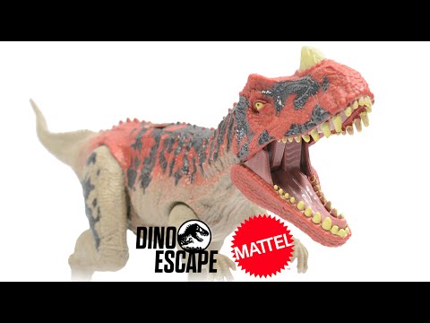 Jurassic World Roar Attack Ceratosaurus Review | Mattel Dino Escape | Camp Cretaceous