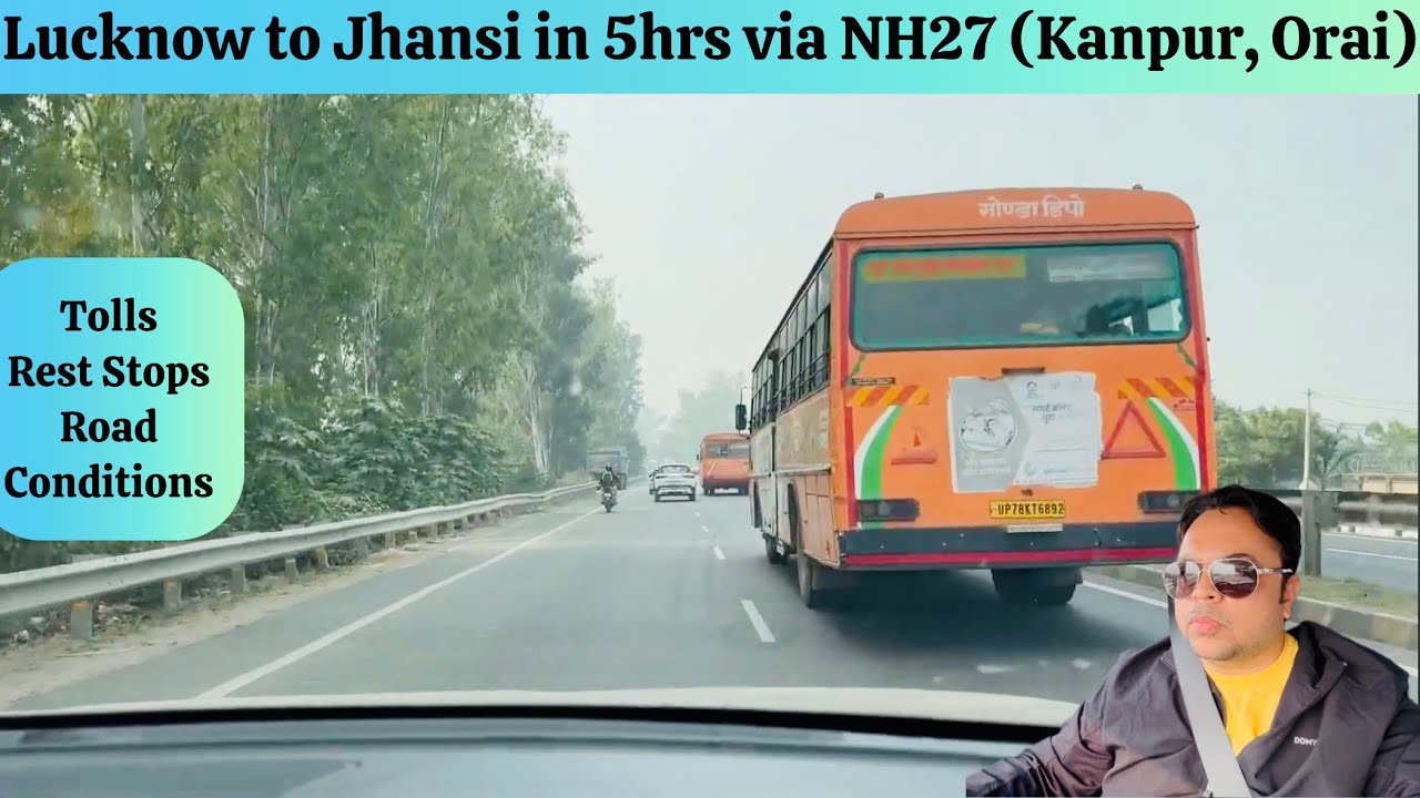 Lucknow to Jhansi in 5hrs by Kia Syros | #jhansi #kanpur #lucknow