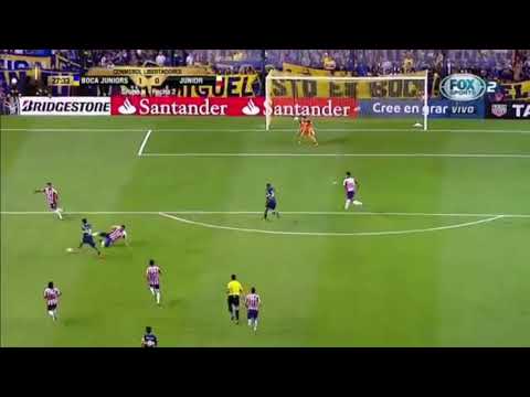 Gol de Pavón -Boca juniors vs junior- (1-0)