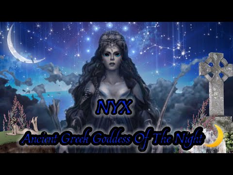 NYX Greek Primordial Goddess Of The Night🌙 Born From Chaos 🌙Real Sounds Of The Moon & Binaural Beats