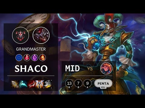 Shaco Mid vs Zoe - EUW Grandmaster Patch 10.6