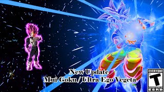 New Update Mui Goku  Ultra Ego Vegeta Combo Strings Dragon Ball z kakarot Mod limitless v3 33