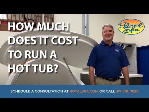 How much does it cost to run a hot tub?