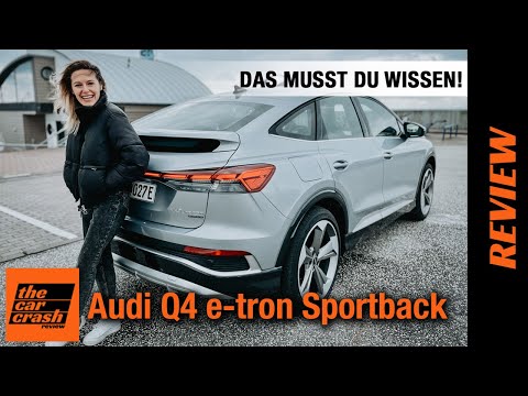 Audi Q4 e-tron Sportback (2021): Das alles musst du wissen! | Review | Test | Reichweite | 50