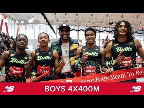 Boys 4x400m - New Balance Nationals Indoor 2025