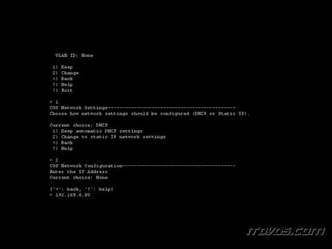 VMware vSphere CBT - Installing ESX 4 in Text Mode