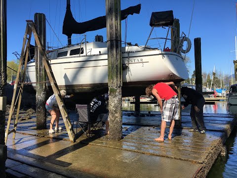 How to Haul Out for FREE on a Tidal Grid | EP 02