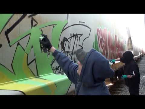 Keep6 & Big Miles - Train Graffiti - Stompdown Killaz