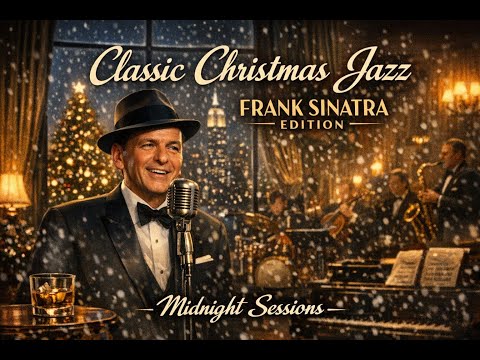 🎄 Sinatra Style Christmas Jazz | Classic Holiday Crooner Vibes | Midnight Sessions
