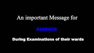 preview picture of video 'Message to parents'