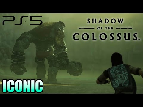 SHADOW OF THE COLOSSUS - Facing your First Colossus (PS5 60fps)