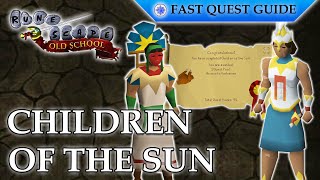 Children Of The Sun Quest | OSRS Quality Quick Guide [2024]