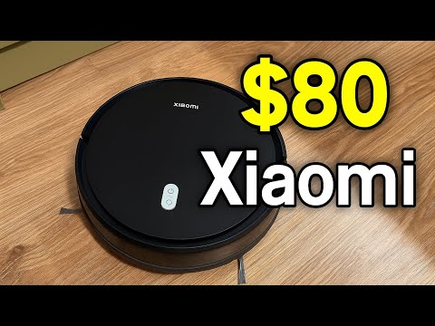 80$ Xiaomi Robot Vacuum E5 (Black) EU Full Cleaning Kitchen