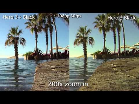 GoPro Hero3 vs Hero3+ Black Sharpness Comparison - GoPro Tip #288 | MicBergsma