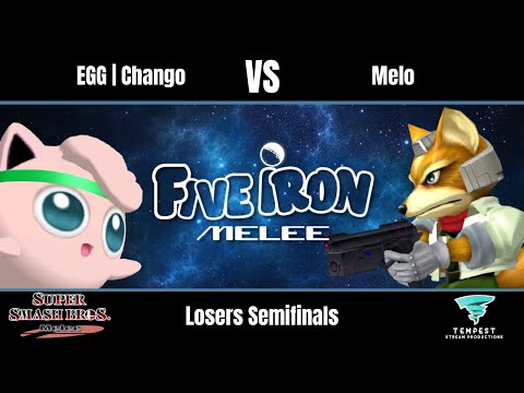 EGG | Chango (Jigglypuff) vs Melo (Fox) - Melee Losers Semifinals - Five Iron Melee 40