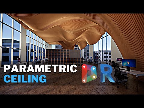 Wavy Ceiling Slates with Dynamo - Revit Parametric