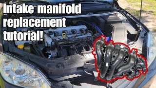 04-09 Mazda 3 engine tick FIX! - Intake manifold diagnosis and replacement