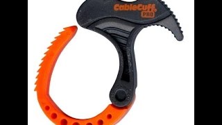 Video thumbnail for Cable Cuff Pro The High Tech Cable Tie by Lunaas Inc