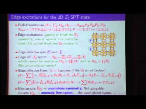 PiTP 2015 - "A Theory of Symmetry Protected Topological Order (2 of 3)" - Xiao-Gang Wen