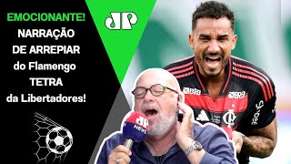 De arrepiar! Narração emocionante do Flamengo tetracampeão da Libertadores | Gol de Danilo